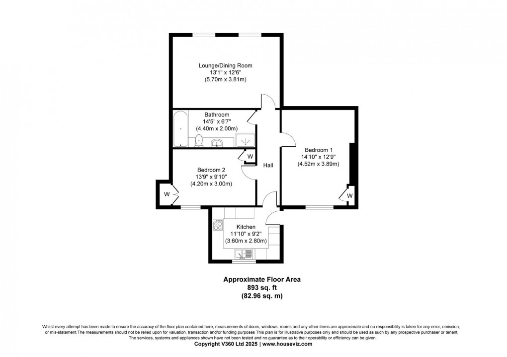 Floorplan for South Mid Street, Bathgate, EH48