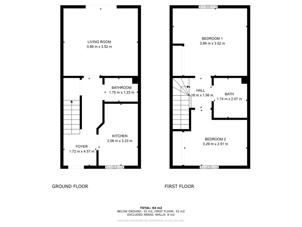 Floorplan for Leyland Road, Bathgate, EH48