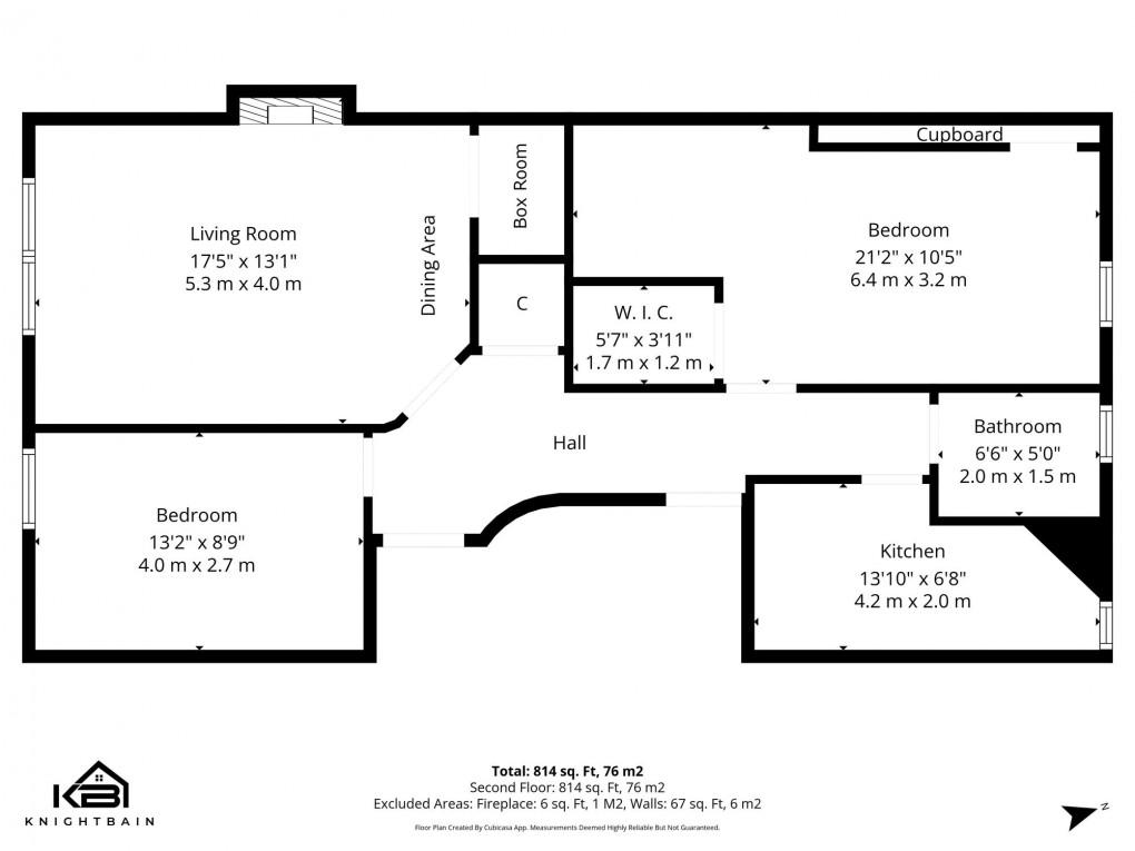 Floorplan for Royal Park Terrace, Edinburgh, EH8