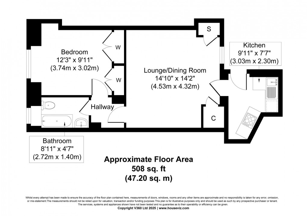 Floorplan for Mill Road, Bathgate, EH48