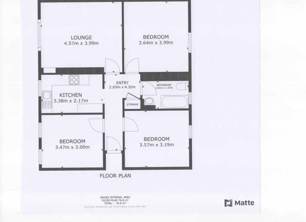 Floorplan for Dunn Place, Winchburgh, EH52