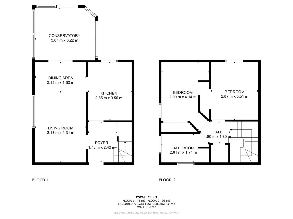 Floorplan for Greendykes Steadings, Broxburn, EH52