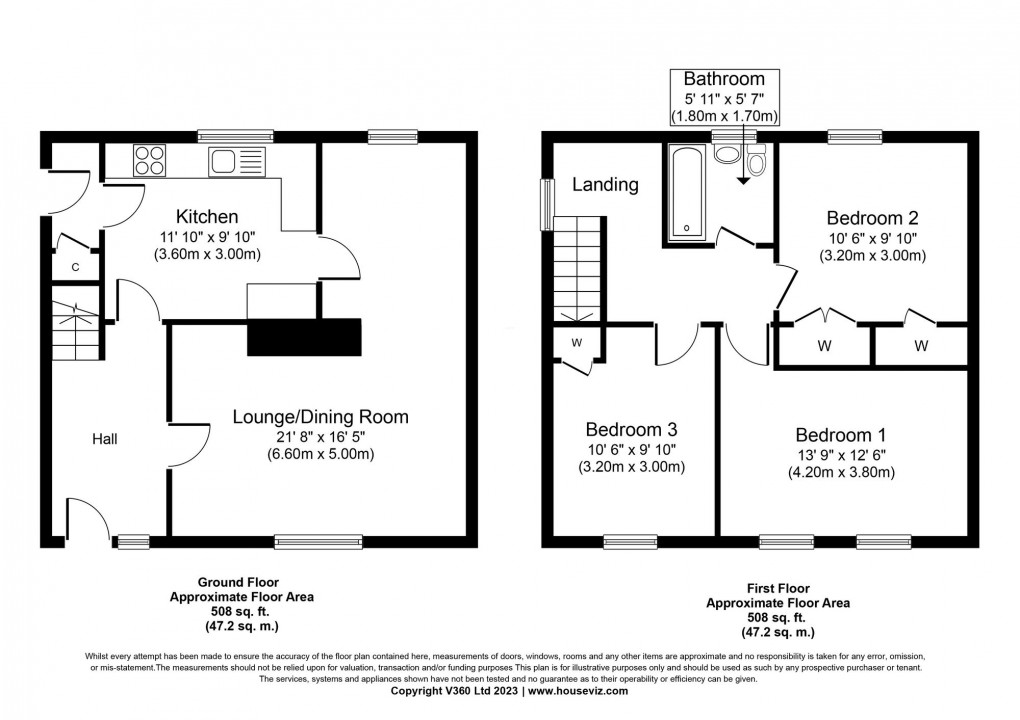 Floorplan for Sinclair Drive, Cowdenbeath, KY4