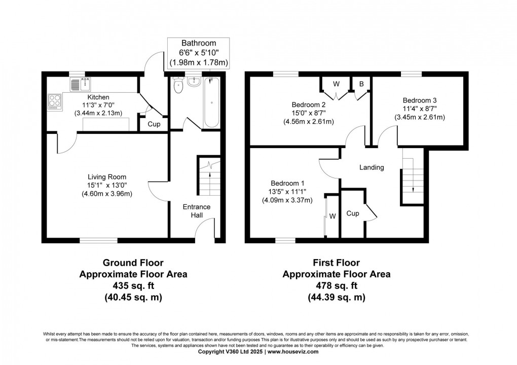 Floorplan for Glebe Terrace, Uphall, EH52