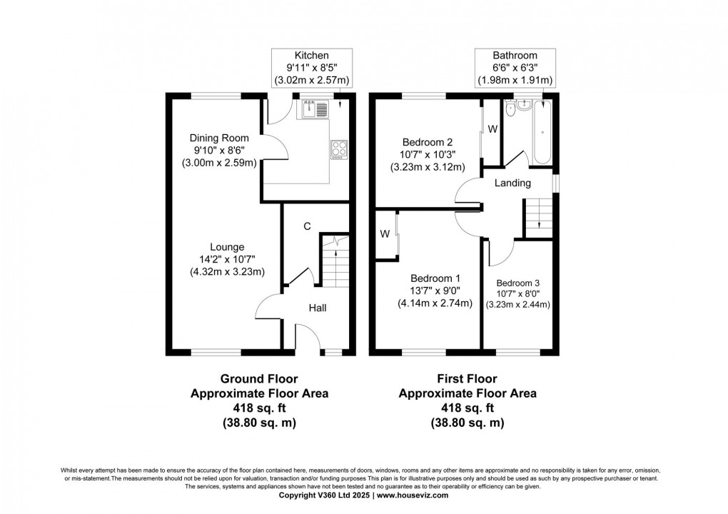 Floorplan for Parklands, Broxburn, EH52