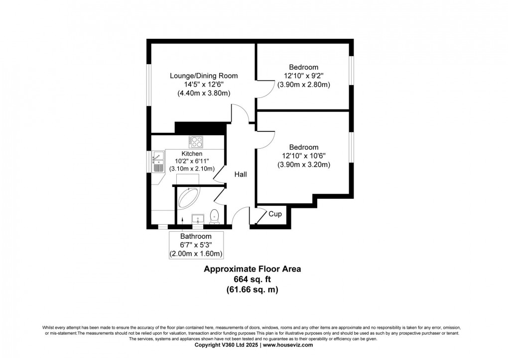 Floorplan for Marchwood Crescent, Bathgate, EH48