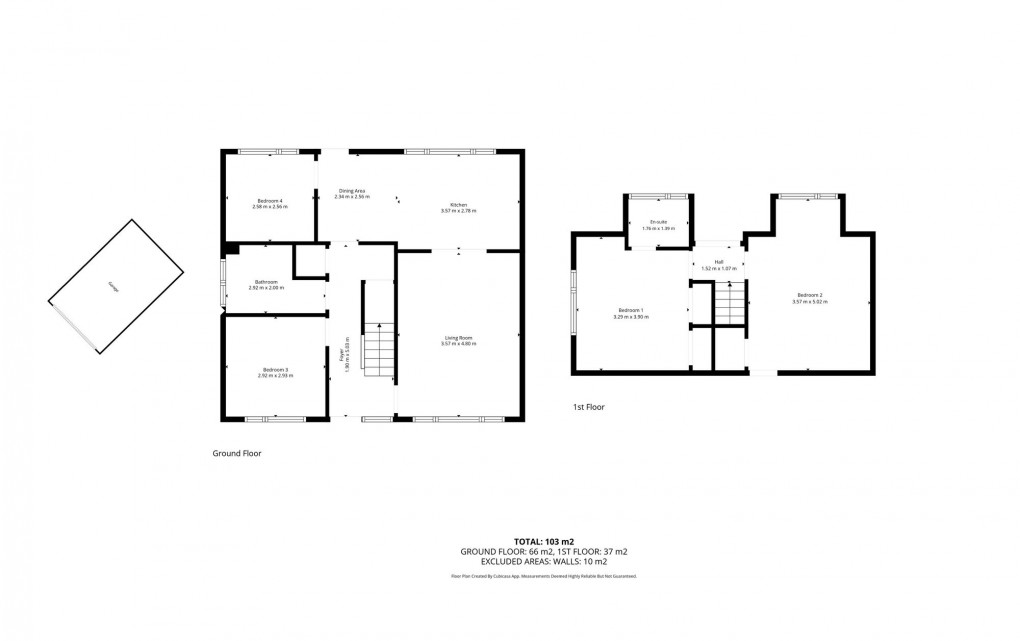 Floorplan for Parkwood Crescent, Broxburn, EH52