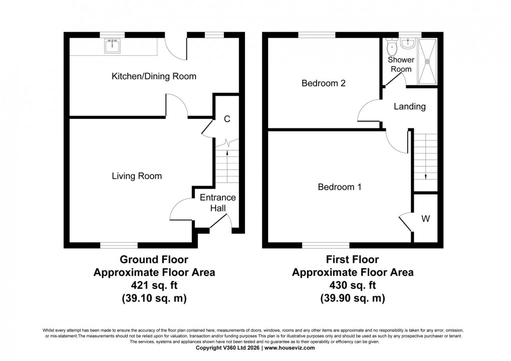 Floorplan for Polbeth Avenue, Polbeth, EH55