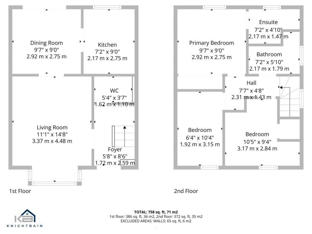 Floorplan for Laing Gardens, Broxburn, EH52