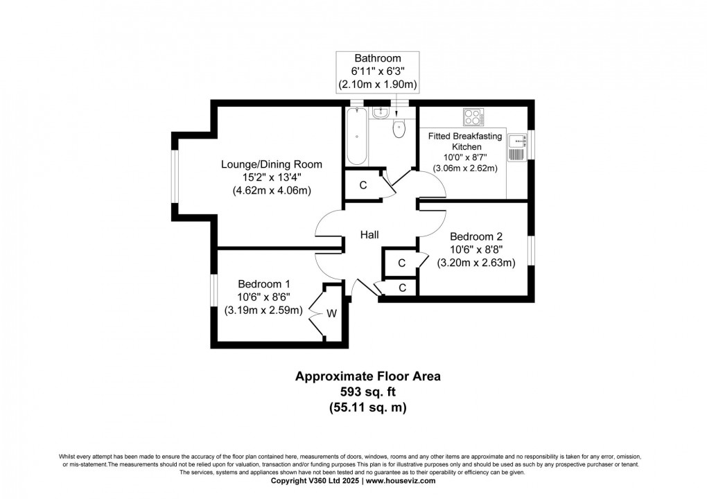 Floorplan for Leyland Road, Bathgate, EH48