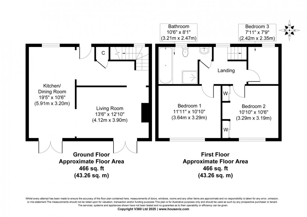 Floorplan for Shore Road, South Queensferry, EH30