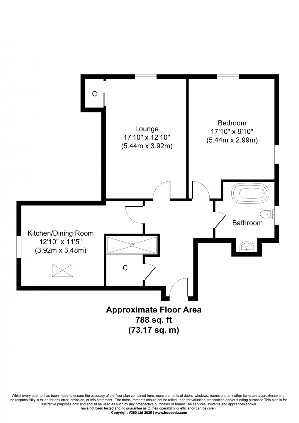 Floorplan for Livingston, EH54