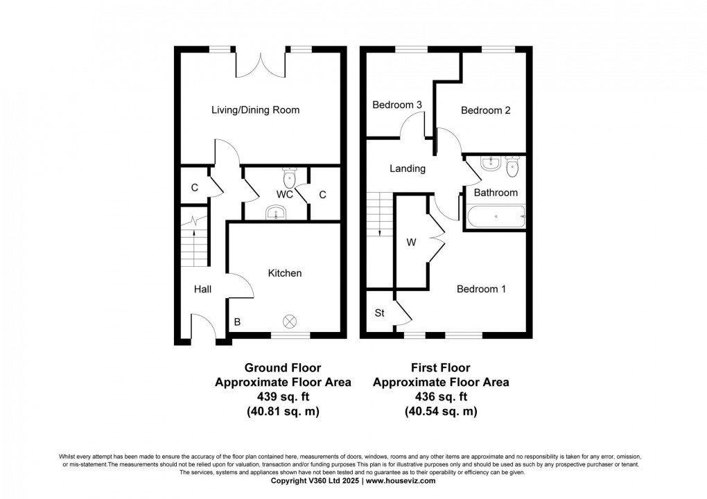 Floorplan for Howatston Court, Livingston, EH54
