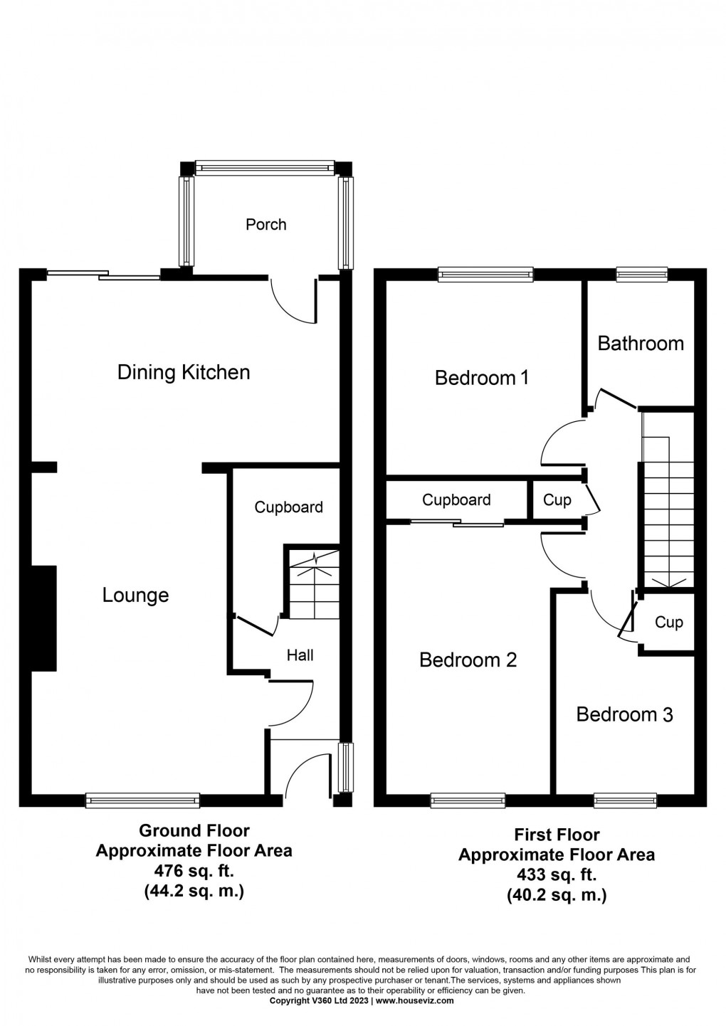 Floorplan for Houstoun Gardens, Uphall, EH52