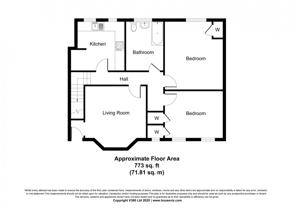 Floorplan for Stevenson Avenue, Edinburgh, EH11