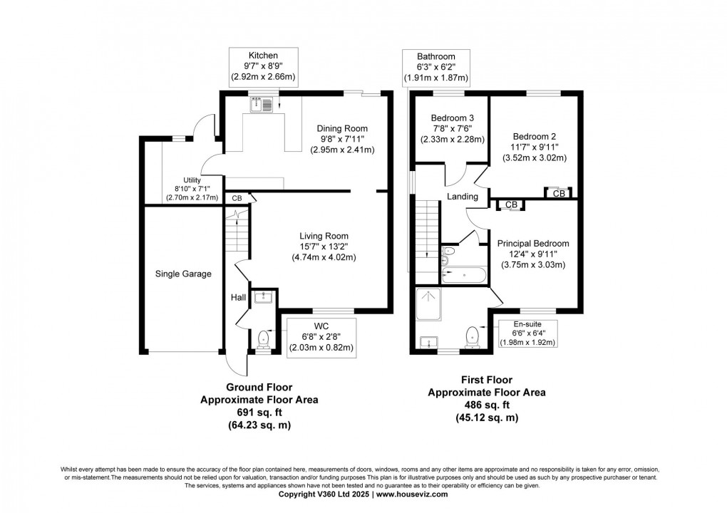 Floorplan for Byrehope Road, Uphall, EH52