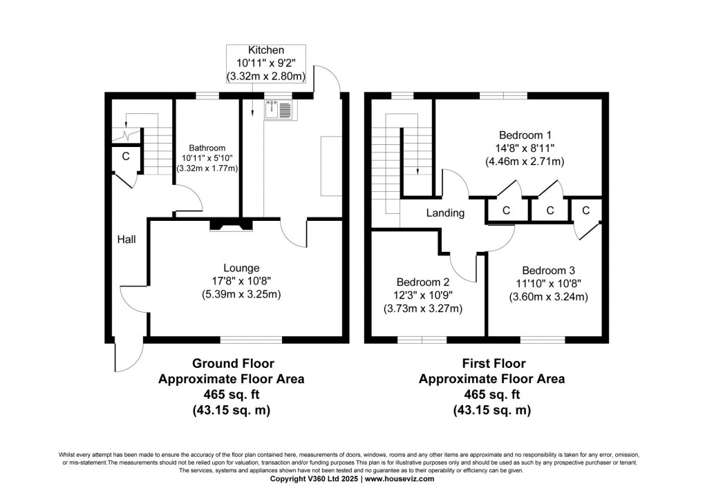 Floorplan for Saughton Road, Edinburgh, EH11