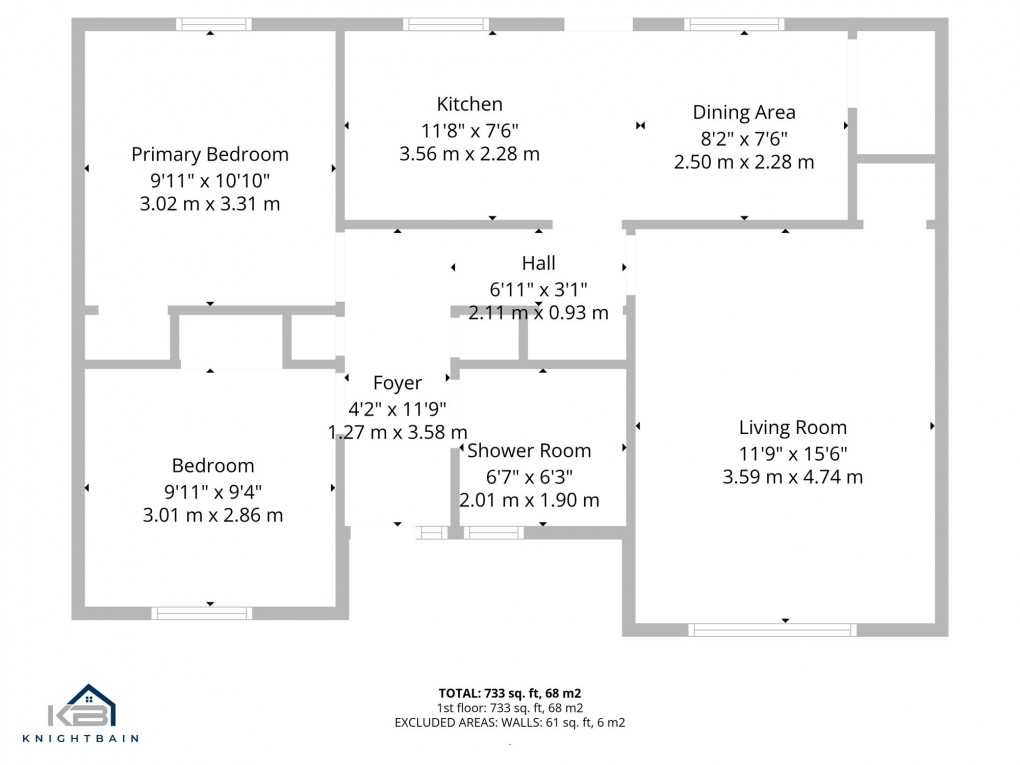 Floorplan for Falcon Brae, Livingston, EH54