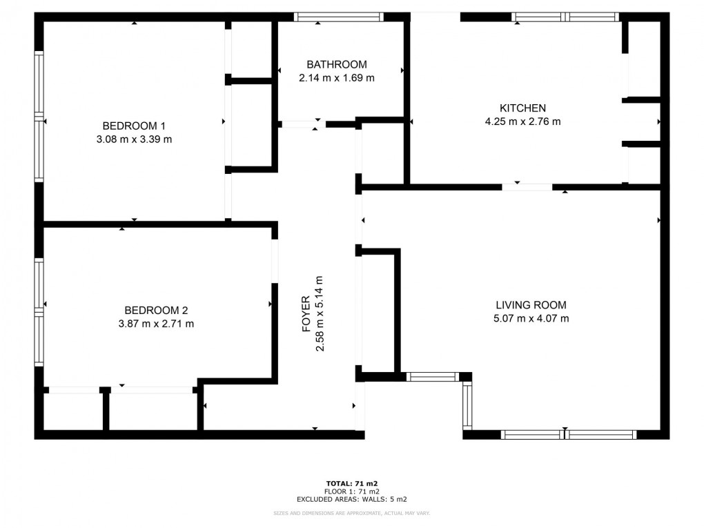 Floorplan for Hoban Square, Broxburn, EH52