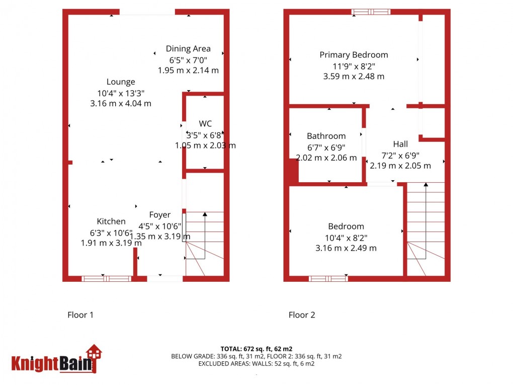 Floorplan for Temple Drive, Kirkliston, EH29