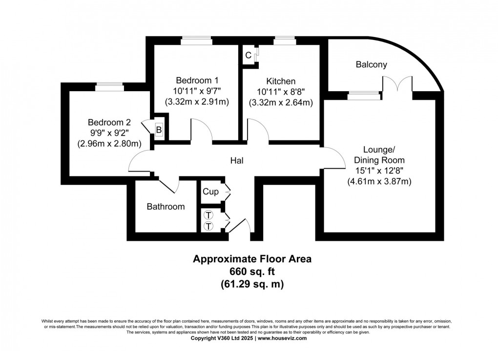 Floorplan for Kaims Terrace, Livingston, EH54