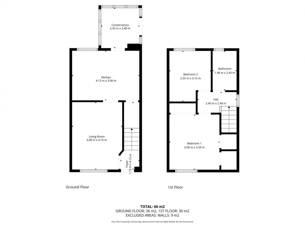 Floorplan for Woodville Court, Broxburn, EH52