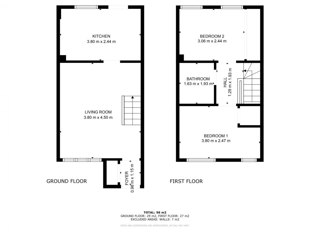Floorplan for Byrehope Road, Uphall, EH52
