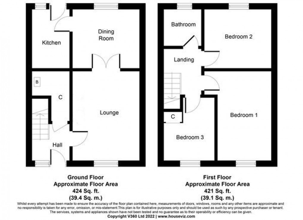 Floorplan for Parkwood Crescent, Broxburn, EH52