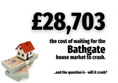 Waiting for the Bathgate House Market to Crash Will Cost You £28,703