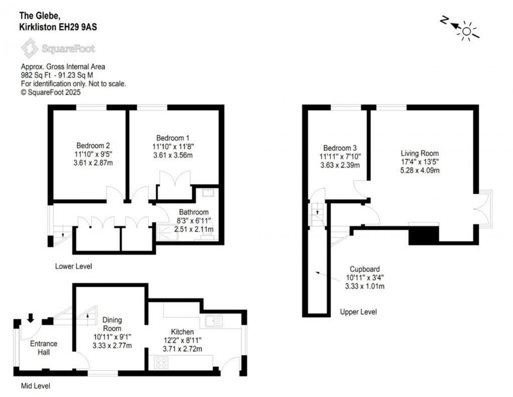 Floorplan for The Glebe, Kirkliston, EH29