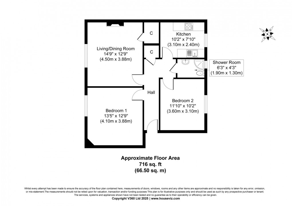 Floorplan for Hutchison Road, Edinburgh, EH14