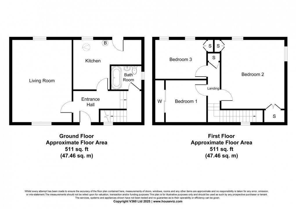 Floorplan for Henderson Crescent, Broxburn, EH52