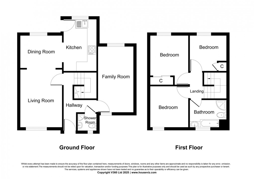 Floorplan for Nigel Rise, Livingston, EH54