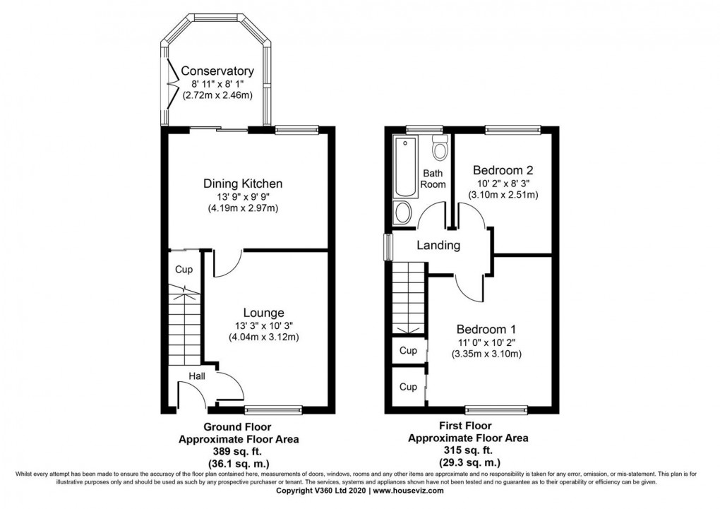 Floorplan for Woodville Court, Broxburn, EH52