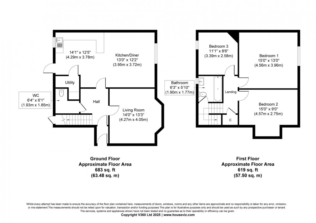 Floorplan for Middleton Avenue, Uphall, EH52
