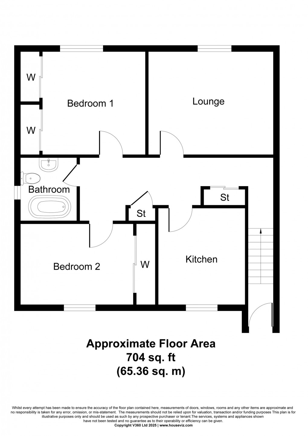 Floorplan for Heatherbell Court, Harthill, ML7
