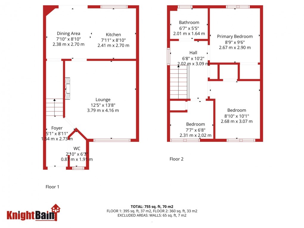 Floorplan for Harrysmuir Gardens, Pumpherston, EH53