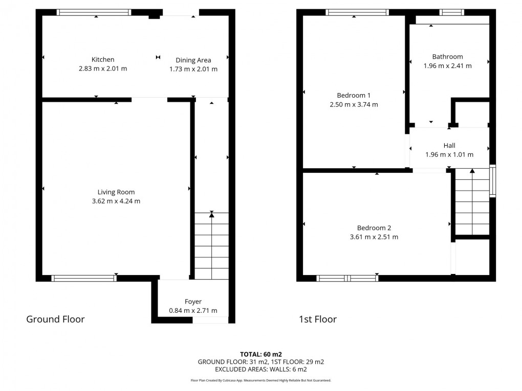 Floorplan for Long Byres, Broxburn, EH52